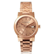 Burberry BU9146 Ladies 34mm The City Rose Gold