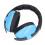 Cache-oreilles pour bébé, Protection auditive, Réduction du bruit, Bleu, ABS, Éponge 9