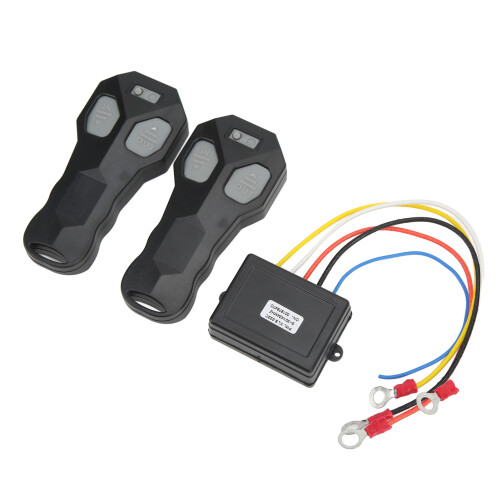 Wireless Winch Remote Control Kit 75ft Range 12V Anti Interference for Vehicles