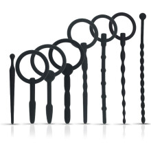 Male Silicone Penis Dilator Urethral Rod Stimulation Plug for Men, Couples SM