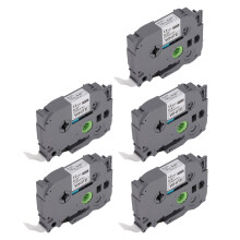 Waterproof Label Tape With Heat Resistance For Various Applications, Laminated White Label Tape Ensures Fading And Abrasion Resistance, 12mm Width Ide