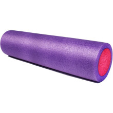 Yoga Foam Roller Density Foam, 60 cm, Purple, For Muscle Recovery, Back Massage, Pilates