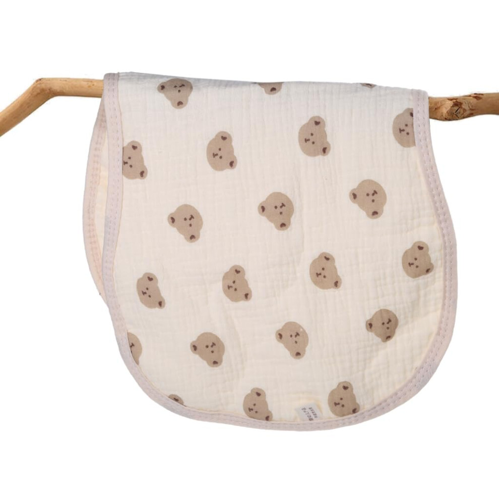 Cotton Burp Cloths For Newborns  Absorbent Milk SpitUp Rag, Baby Washcloths, Unisex