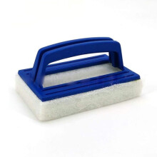 Pool Scrub Brush 2 Pack with Ergonomic Grip for Tile and Grout Cleaning in Pools and Home