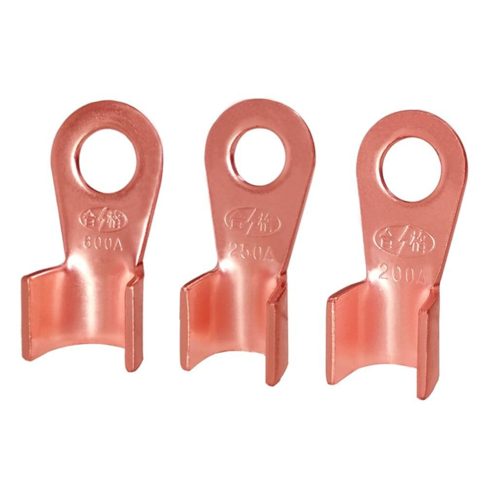 10Pcs Copper Ring Terminal Cable Lugs Ot Type 1.516Mmâ² Heavy Duty Wire Crimp Connector Kit 9382693162199
