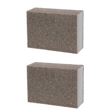 2 x sanding sponges, washable and reusable sanding blocks, grit 150