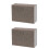 2 x sanding sponges, washable and reusable sanding blocks, grit 150 1