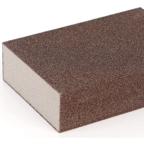 2 x sanding sponges, washable and reusable sanding blocks, grit 150 2