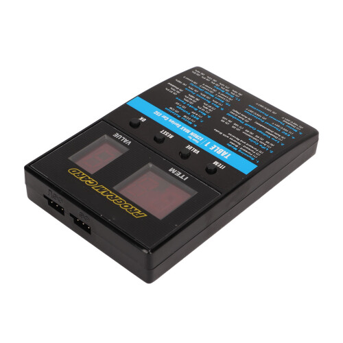 LED-Programmierkarton für Brushless-ESC RC-Boot und -Auto, Schwarz, 76g