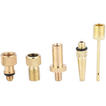 15pcs Bicycle Pump Copper Valves Adapters Kit for Air Valve Conversion