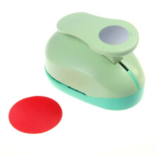 1 Inch Circle Hole Craft Paper Punch, Manual Paper Punch For Scrapbooking And Card Making, Handheld Paper Punch