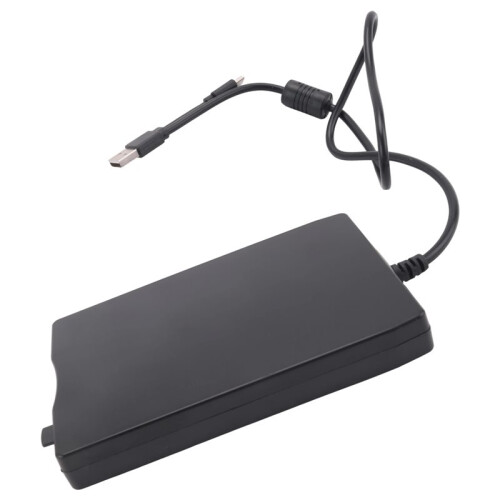 Floppy Disk Reader, 3,5-Tums Extern Diskettenhet med USB Type-C, Bärbar FDD-Diskettenhet för Bärbar Dator