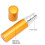 Aluminum Refillable Perfume Atomizer 5ml x 5pcs Gold Portable 7
