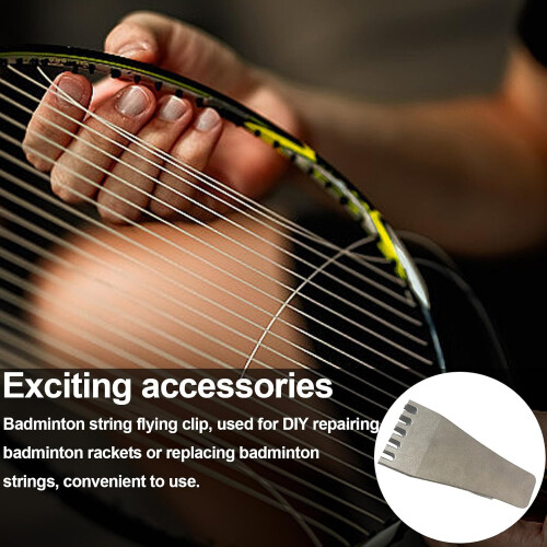 Tennis Racket Tool Portable Compact Stringing Clamp For Badminton And Tennis Strength Durable Stringing Accessory 1