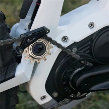ZTTO MTB-Federung, Hohe Drehpunkt-Umlenkrolle, 13 Zähne, Langlebiges Stützrad Aus Stahl für Haibike für Hybridizer E-Bike-Fahrrad