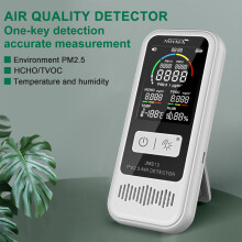 NOYAFA JMS13 Air Quality Monitor PM2.5 HCHO TVOC Temp Humidity LCD 150*64*24mm