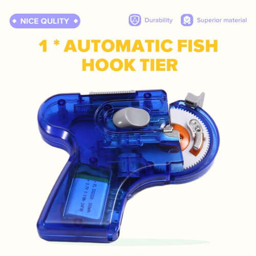 Dispositivo de Amarração Automática de Anzol Elétrico USB para Máquina de Nó de Pesca com Isca 1
