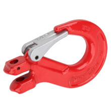 2 Ton Alloy Steel Crane Hoist Hook With Latch for Ship Construction