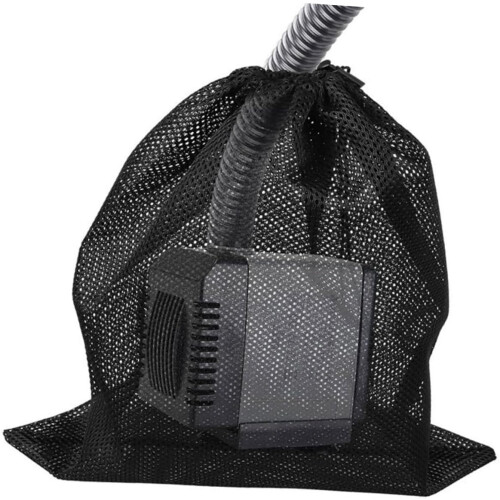 Pump Filter Bag Polyester Mesh Drawstring For Fish Tank Debris Protection And Pump Damage Prevention 2