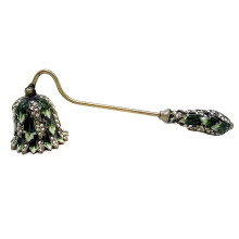 Candle Holder, Vintage Candle Snuffer Wick Snuffer 17x6x4.5cm Metal Candle Snuffer Long Handle Aromatherapy Candle Tool Cover Candle Holder Household