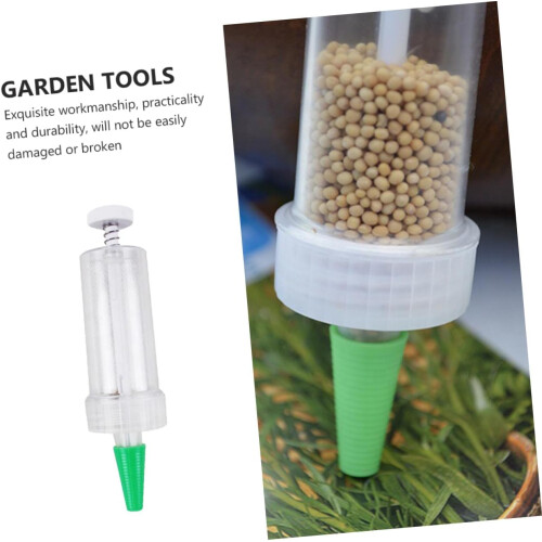 Handheld Seed Planter Tool with Precise Dispensing, Lightweight Mini Garden Seeder for Easy Sowing 2