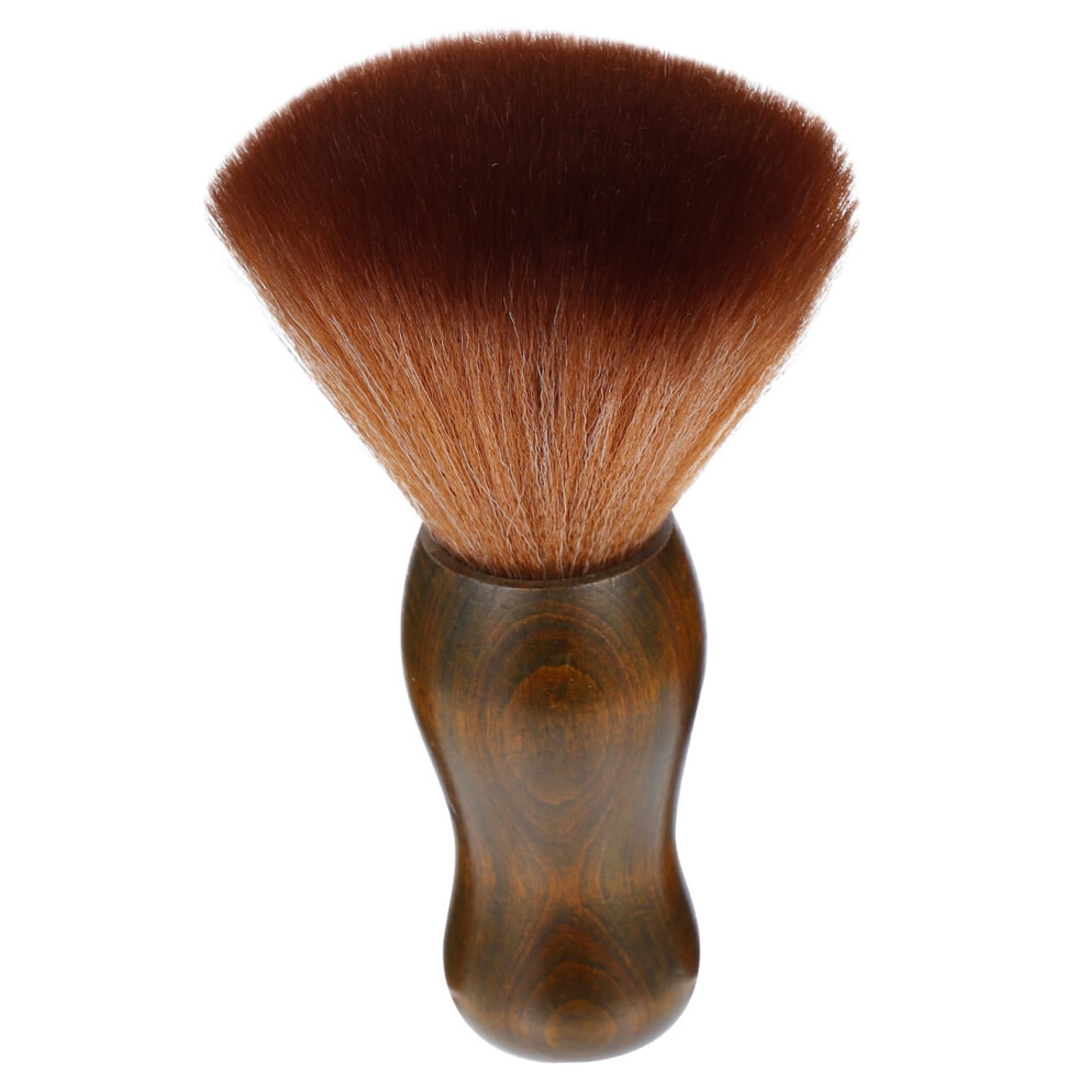 Barber Neck Duster Brush with Comfortable Ergonomic Grip for Efficient Hair Removal and Haircuts