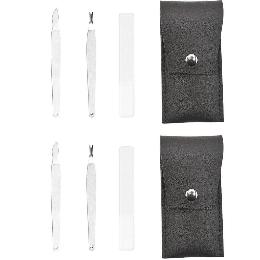 Manicure Pedicure Kit, Easy to Carry Multi-purpose Scissors for Professional Ergonomic Design, Premium Quality Stainless Steel Tools in Travel