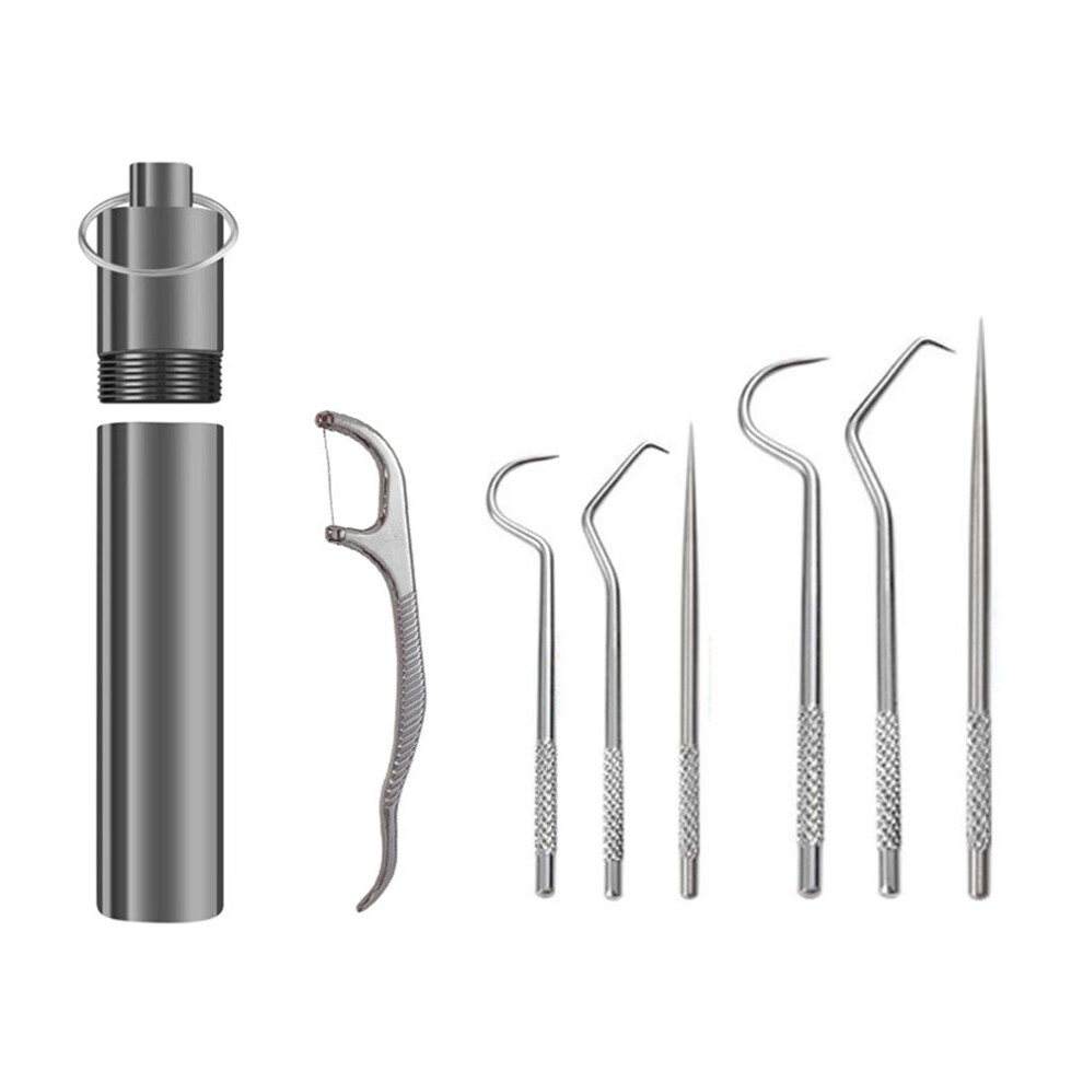 Light Sturdy Pill Organizer Case, Multi-Function Container For Emergency Money And Personal Items, Durable Stainless Steel Portable Titanium