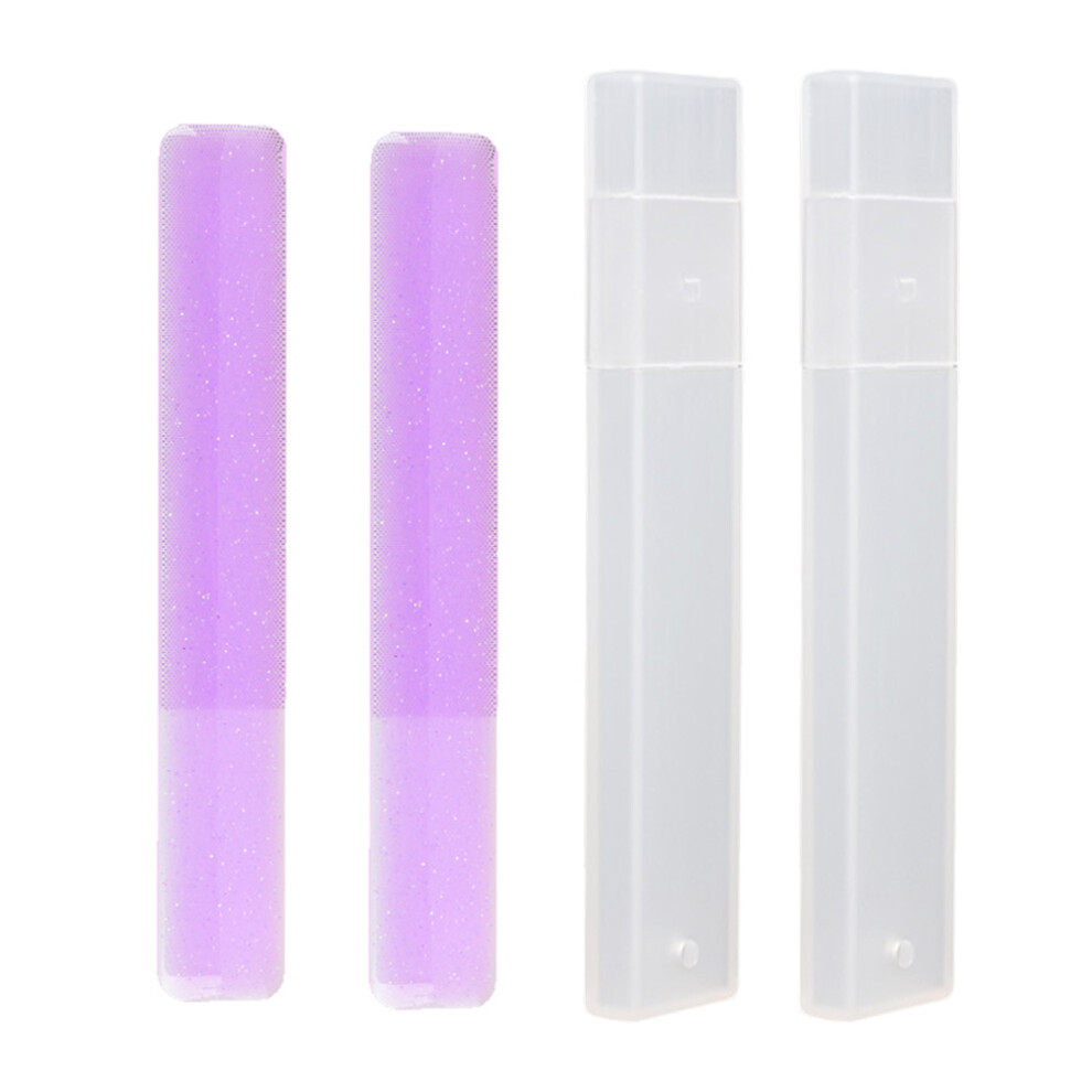 Salon-Quality Manicures At Home, Glass Nail Files With Nano Crystal Filing Surface, Professional Manicure Tools Kit For Women And Girls, Healthy
