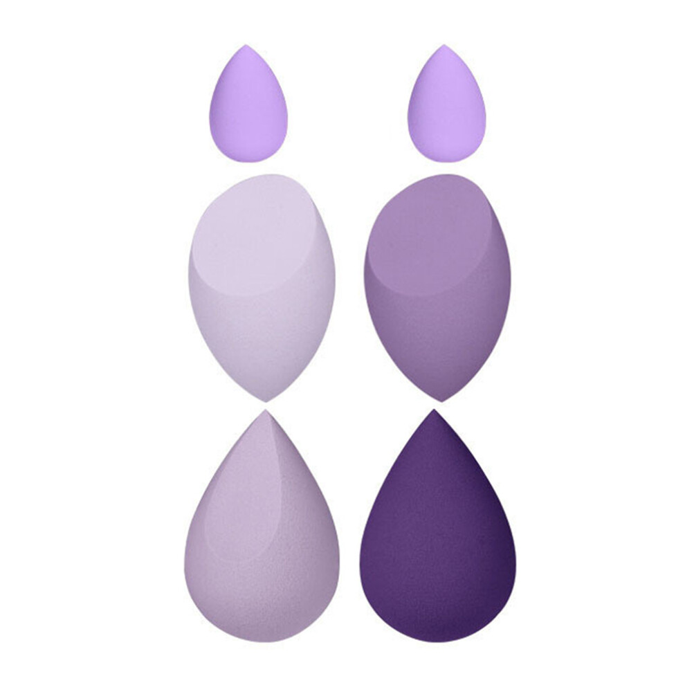 Versatile Big Sponge Set For Professional Makeup Application, Highly Dense Makeup Blender, Super Soft And Elastic, Ideal For Wet Or Dry Use, Latex-Fr