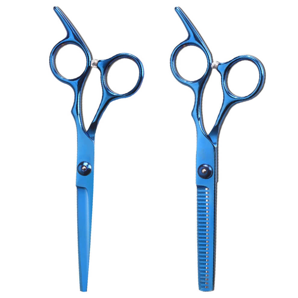 Adjustable Screw Thinning Shears, Stainless Steel With Ergonomic Design, Sharp Blades For Precision Cutting, Corrosion Resistant, Salon and Home Use