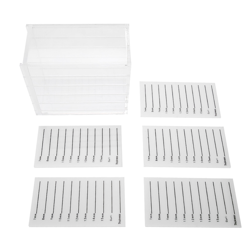 Shatter Proof Eyelash Storage Box With Drawer Type, Transparent Material Design Big Capacity Acrylic Makeup Display Container Stackable Design False