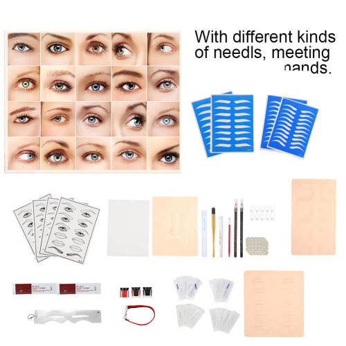Μίας χρήσης μάνδρα Micropigmentation μηχανών δερματοστιξιών φρυδιών βελόνων Microblade με το 2
