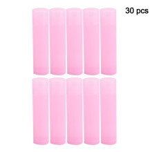 Design a prova di perdite, tubi ricaricabili a rotazione, contenitore vuoto per deodorante, tubi per balsamo labbra girevoli, plastica senza BPA,