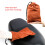 Rainproof Motorcycle Seat Protector with Magic Tape & Storage Bag 5