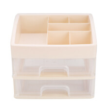 Eleganter Kosmetik-Organizer, multifunktionale Aufbewahrungslösung für Schminktisch oder Büro, robuste Kunststoffkonstruktion mit Schubladen,