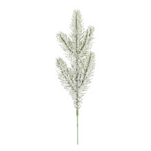 Frosted Artificial Pine Needles Christmas Greenery Stems Snowy Pine Picks for DIY Holiday Decorations Realistic Fake Pine Branches Garland Decor