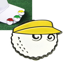 Exquisites Gelber Golfball-Hutclip – Perfektes Accessoire für Golfer