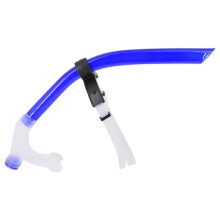 Scuba Diving Communication Equipment Swimming Training Snorkel Center Mount Comfortable Silicone Mouthpiece Junior Swimmer Kit Blue