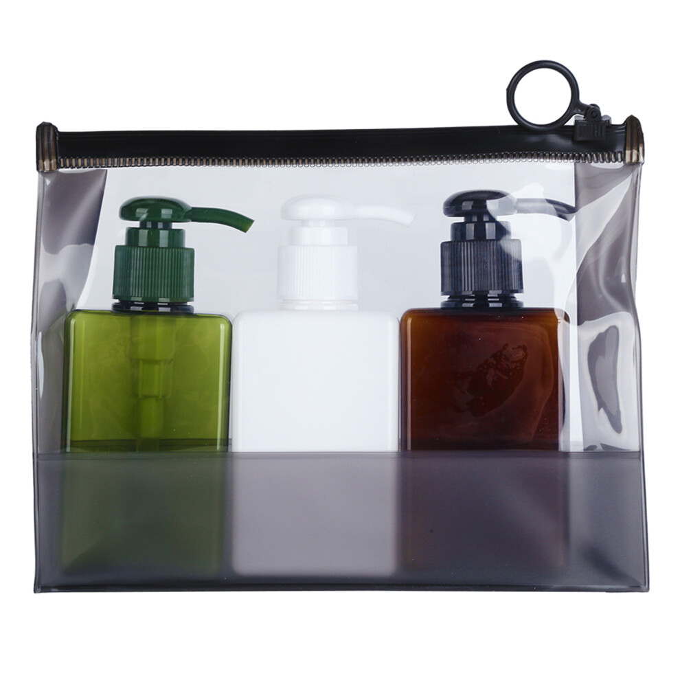 Refillable Pump Bottle Empty Lotion Bottle Multiuse Versatile Usage Stylish Square Design Exquisite Design Lockable Pumps For Bathrooms Kitchens And
