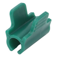 24pcs Greenhouse Clamps Single Head Row Cover Netting Tunnel Hoop Clips 14mm