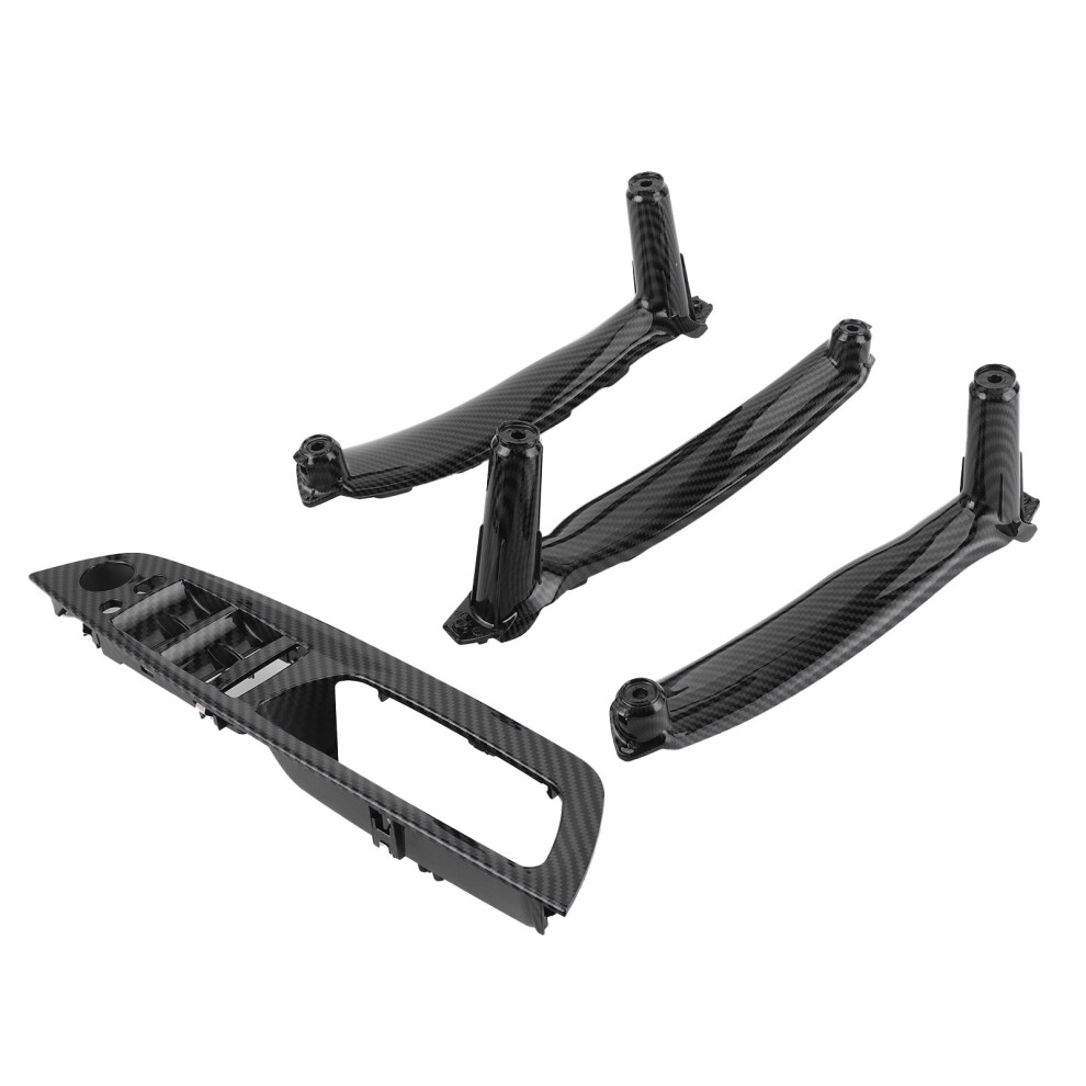 Carbon Fiber Style Interior Door Handle Trim For X5 X6 E70 E71 2007Â2013 8431379056824