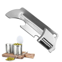 6 Pack Military Grade Camping Can Openers Lightweight Keychain Survival Tin Opener for Outdoors