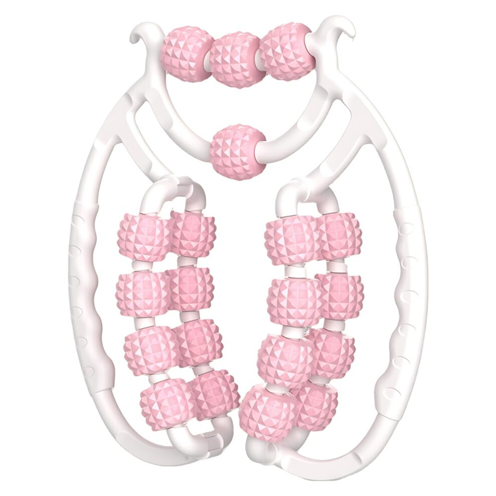 Anti Cellulite Massager 20 Wheel Deep Tissue Leg Massage Roller for Thighs and Lymphatic Drainage