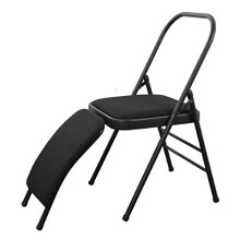 Foldable Yoga Chair Yoga Prop, NonSlip Foot Covers, Multifunctional Balance & Strength Training Tool
