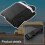 Van Fly Screen for Ducato Ram ProMaster, Black Privacy Mesh Door with BugProof Ventilation, RollUp 3