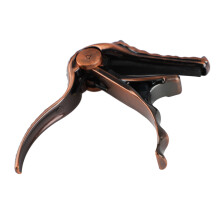Capo per Chitarra Aerodinamico in Ottone Alluminato di Zinco, 10cm, per Chitarra Elettrica e Acustica