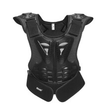 Chest Protection Vest for Children - Motocross Body Armor, Protective Gear for Skating, Cycling, Skiing, and Skateboarding