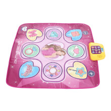 Pink Purple Dance Mat for Kids 98x86cm Portable Educational Toy