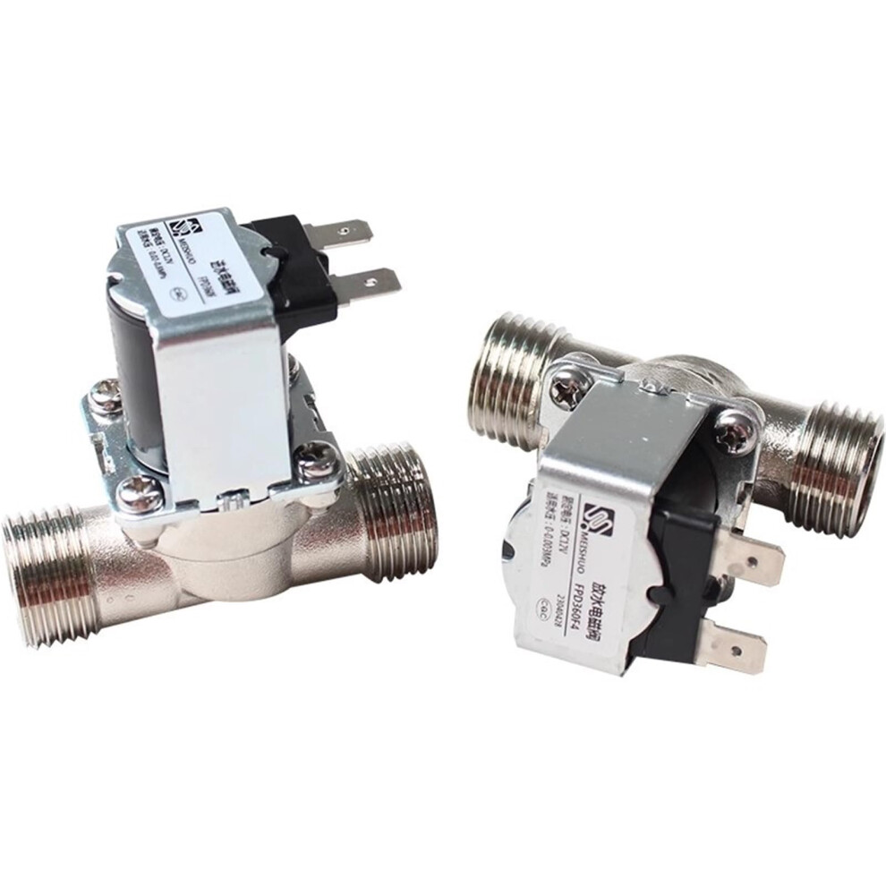 Dc 12V G1/2 Dn15 Brass Solenoid Valve Normally Closed Water Inlet With Filter For Automatic Control 9187378379615